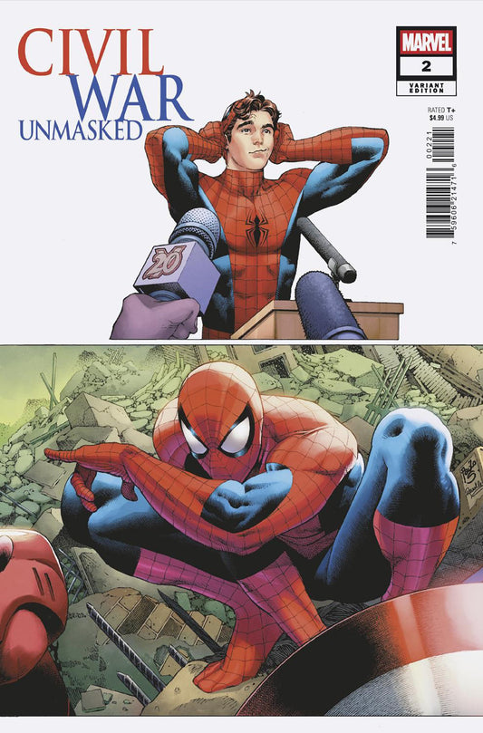 Civil War: Unmasked #2 Paulo Siqueira 5 Part Connecting Variant