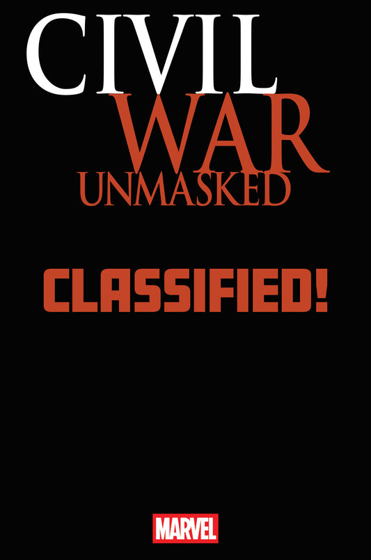 Civil War: Unmasked #2 Classified Artist Magic: The Gathering Variant