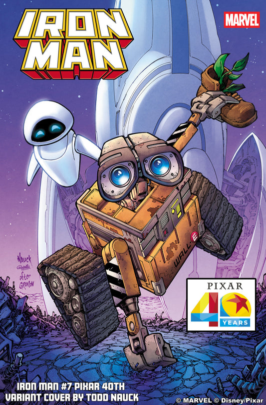 Iron Man #7 Todd Nauck Pixar 40 Th Variant