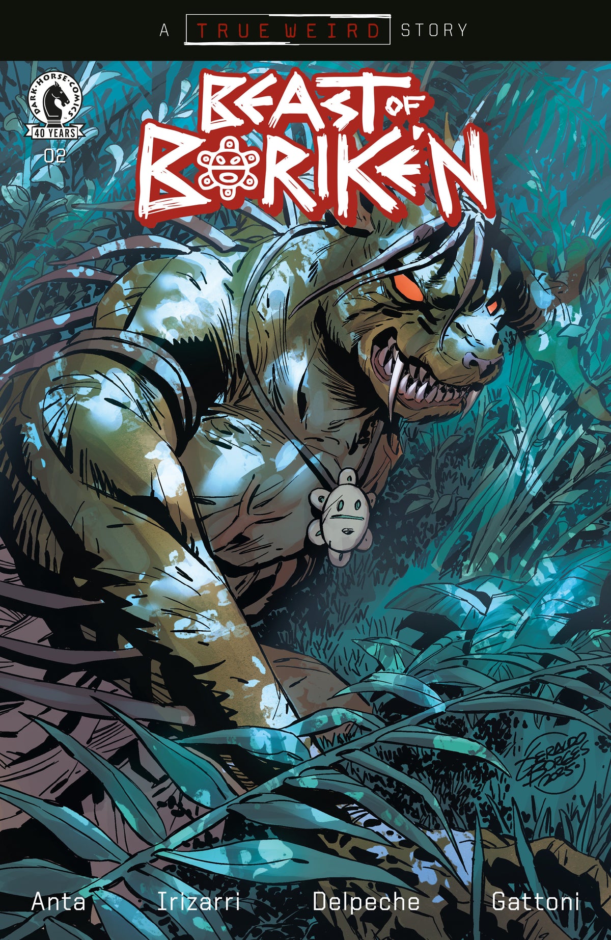 The Beast Of Boriken #2 (Cover B) (Geraldo Borges)