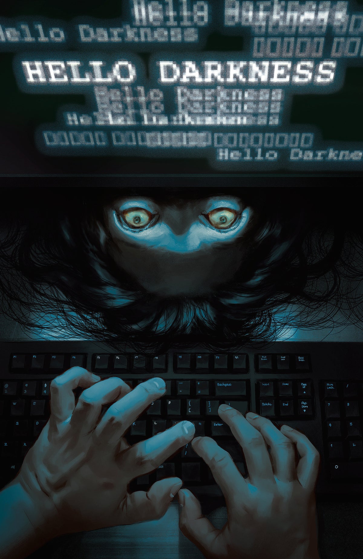 Hello Darkness #15 C Variant (Full Art, Mercado)